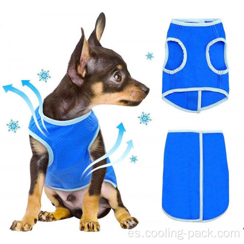 Chaleco de enfriamiento de perros de mascota de PVA